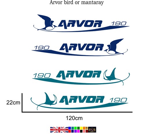 Arvor 190 restoration decal - arvor,