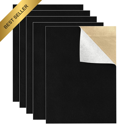 5pcs self adhesive felt sheets - self,