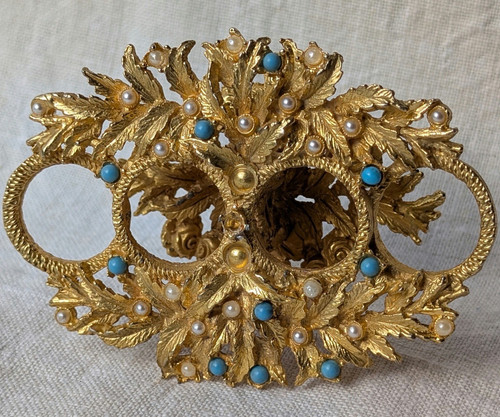 Fragonard marked gold tone - fragonard,