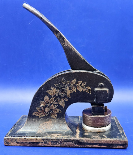 Large embossing stamp press - embossing, stamp/press