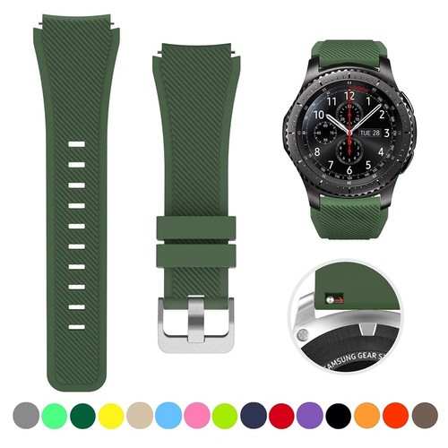 22mm silicone watch strap band - silicone,