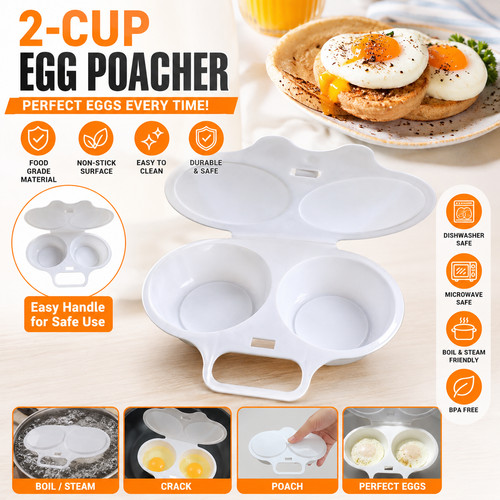 Microwave egg poacher - poacher, kitchen