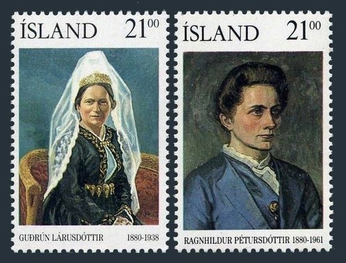 Iceland 696 697 - iceland, 696-697,mnh.michel
