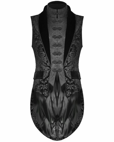 Men gothic victorian silver - men,