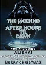 Personalised The Weeknd Ticket