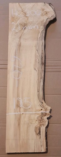 Live edge spalted chestnut - live,