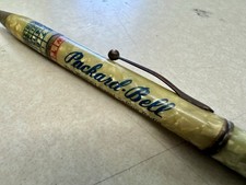 1940s 1950s Vtg PACKARD BELL RADIO Mechanical Calendar Pencil(pen) Not Working