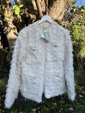 H&M Women's Boucle Jacket Size
