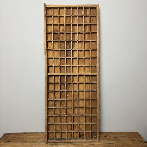 Vintage wooden printers tray - printers,