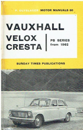 Vauxhall cresta velox pb - cresta,