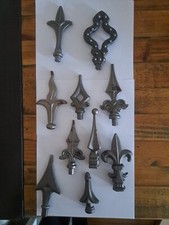 Steel Railheads Finials Gates