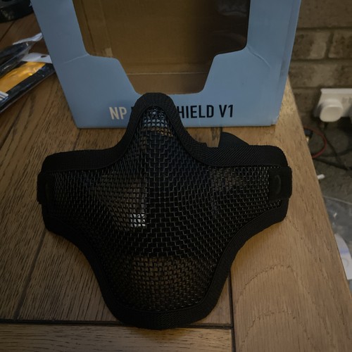 Tactical steel mesh half face - mesh,
