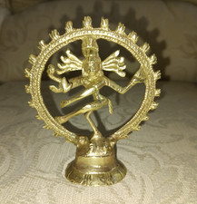 Small Vintage Brass Hindu