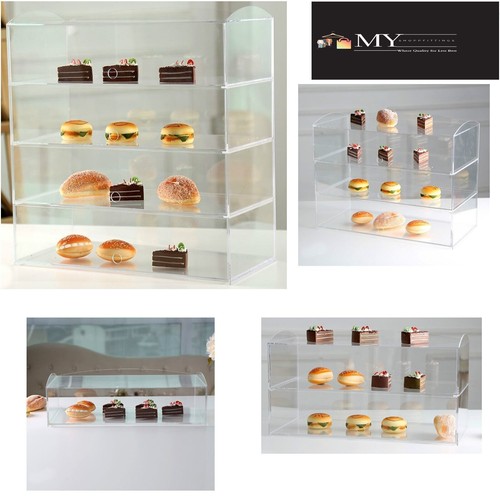 Acrylic bakery pastry display - bakery,