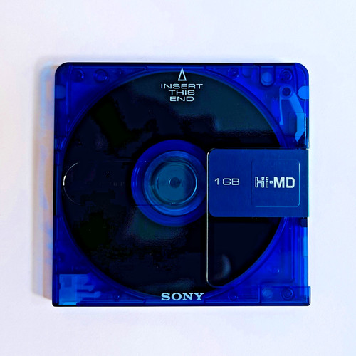 Sony 1gb blank minidisc - 1gb,