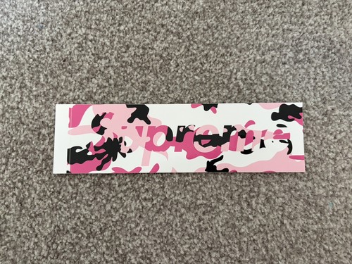 Supreme fw20 pink camo box - fw20,