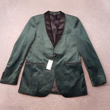 M&S Jacket 38R Green Slim