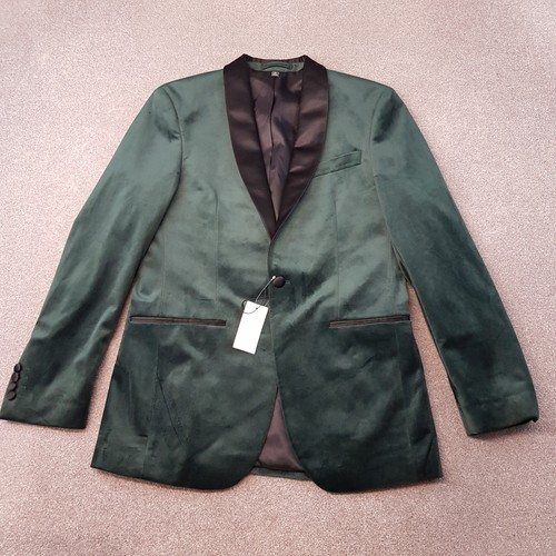 Jacket 38r green slim - jacket,