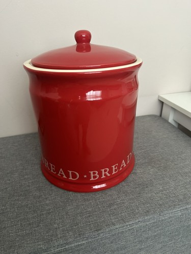 Bread bin crock jar - crock,