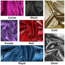 Metallic Lycra Stretch Fabric