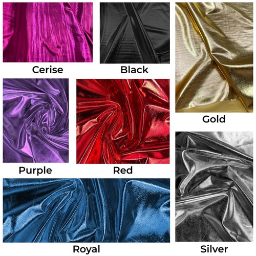 Metallic lycra stretch fabric - lycra,