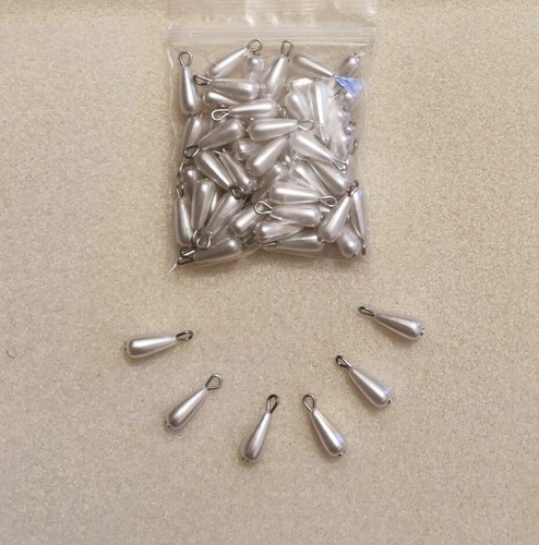 Imitation pearl teardrop beads - imitation,