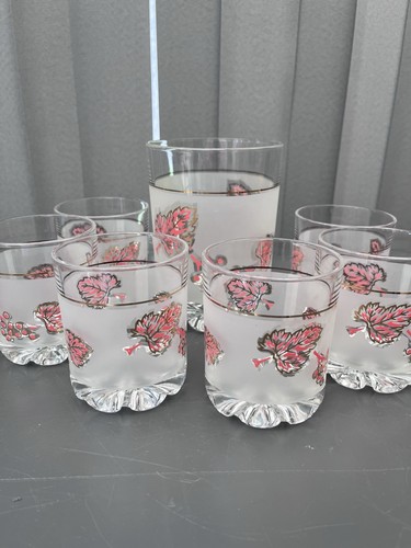Vintage 1960s frosted cocktail - vintage,
