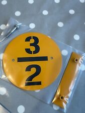 Willys Jeep Ford GPW Hotchkiss WW2 bridge-plate six inch diameter US 3/2