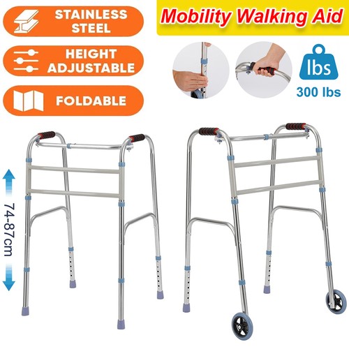 Folding walking frame - walking,