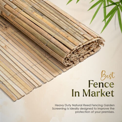 Natural bamboo slat - natural,
