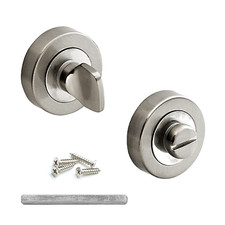 Internal Door Handles Brushed Nickel Chrome Lever On Rose Italian Design