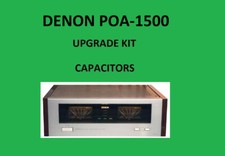 DENON POA-1500 Stereo Amplifier Repair Kit - All Capacitors