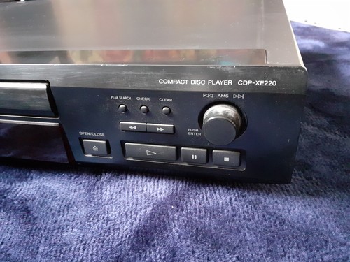 Sony cdp xe220 player - sony, cd
