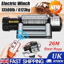 Electric Winch 12v 13500lb 26M