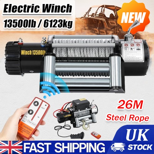 Electric winch 12v - 12v, 26m