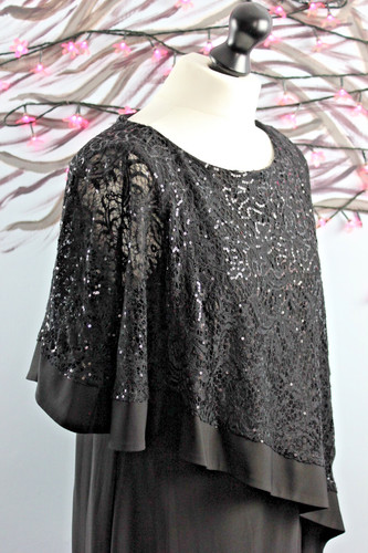Richards sequin cape - r&m, shift