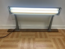 Vintage Overhead Wall Light industrial floating lamp fixture factory shop WORKS