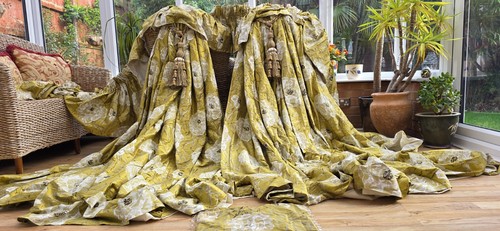 Silk interlined curtains - ,