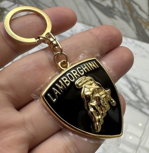 Lamborghini metal logo - lamborghini,