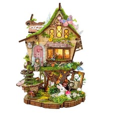 DIY Fairy Garden Treehouse