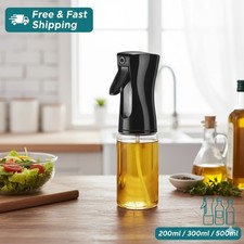 Olive Oil Spray Bottle 200ml Cooking Mister Sprayer BBQ Air Fryer Kitchen Tool