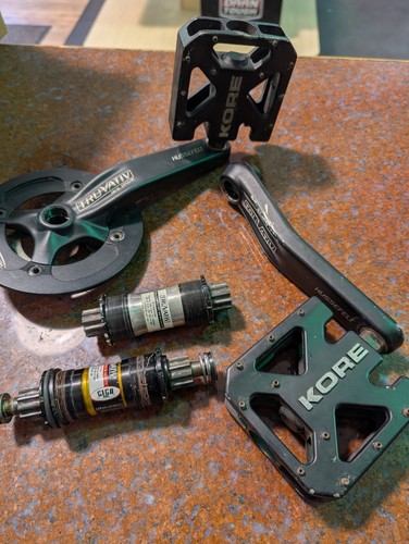 Truvativ hussefelt crank set - hussefelt,