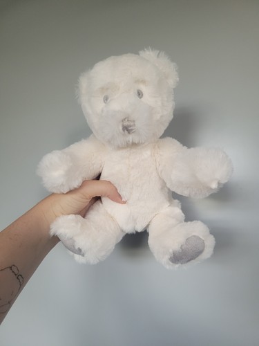 Mamas papas soft plush - papas, white