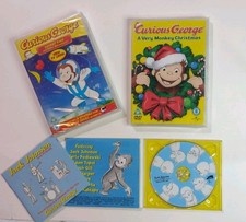 Curious George -  Rocket Ride / Very Monkey Christmas (DVD's) & Jack Johnson CD