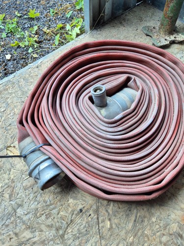 Fire brigade pump - , hoses