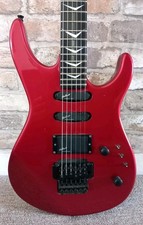 Vintage Washburn G-8V Electric Guitar,1986, Floyd Rose Trem, Red, HSS, Soft Case