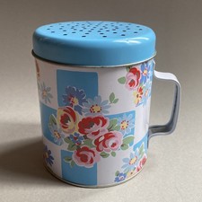 Vintage Cath Kidston Tin/Metal Flour Shaker Highgate Flowers - Baking/Kitchen