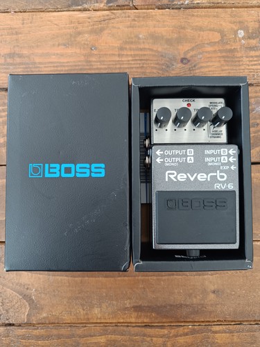 Boss reverb guitar - boss, rv-6