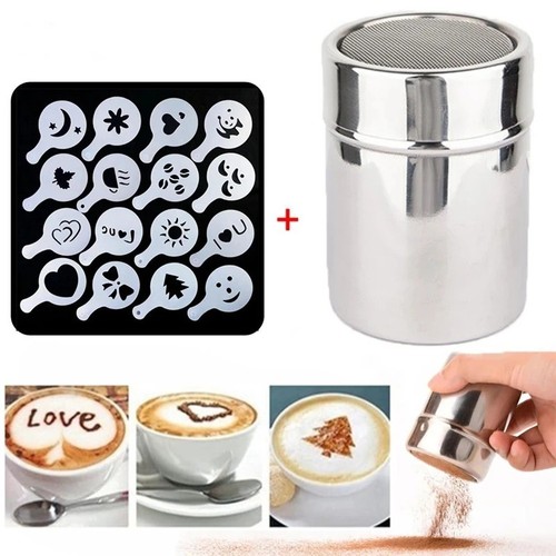 Stainless steel coffee shaker - steel,