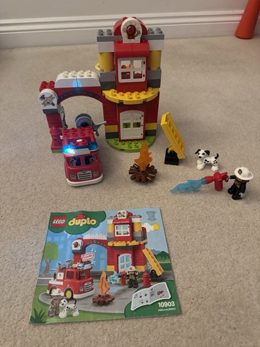 Lego duplo fire station - lego,